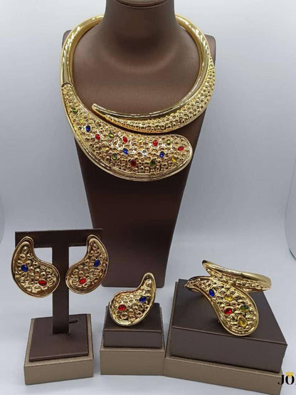 Gold Plated Jewelry Set