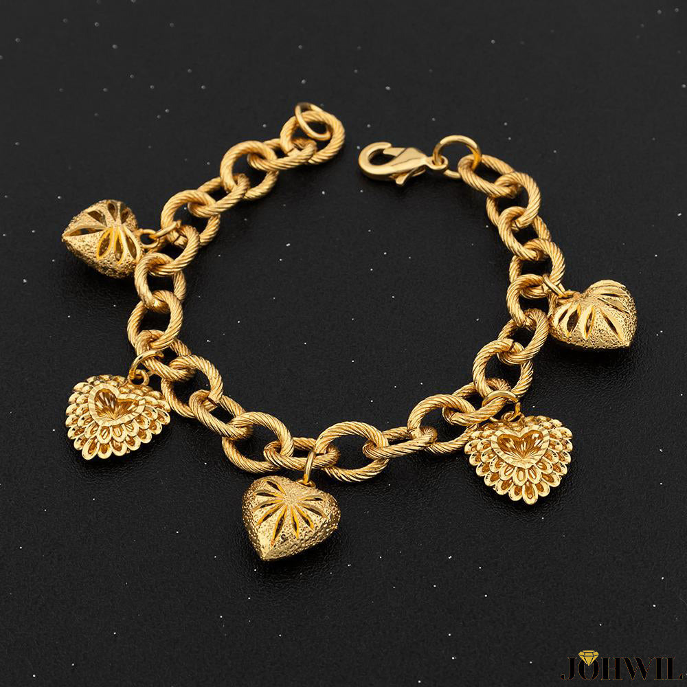 Polished Gold Bracelet